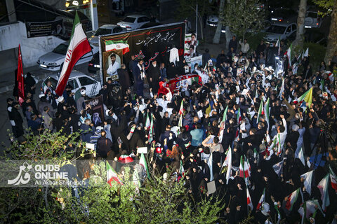 مراسم تشییع پیکر مطهر پرستار شهید «حسین عشقی» در مشهد