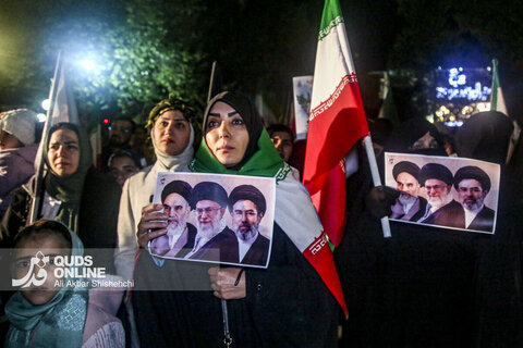 مراسم تشییع پیکر مطهر پرستار شهید «حسین عشقی» در مشهد