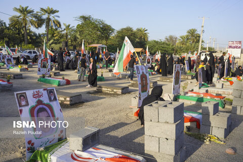 ایران - میناب؛ چهلمین روز شهادت دانش‌آموزان مدرسه شجره طیبه