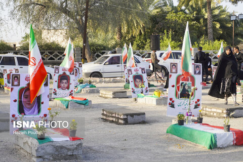 ایران - میناب؛ چهلمین روز شهادت دانش‌آموزان مدرسه شجره طیبه