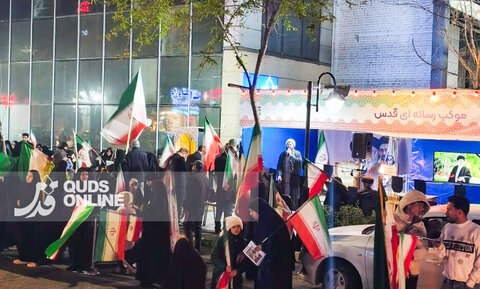 موکب رسانه‌ای قدس در شب اربعین شهادت رهبر شهید انقلاب