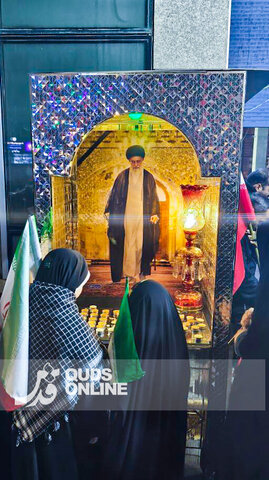 موکب رسانه‌ای قدس در شب اربعین شهادت رهبر شهید انقلاب