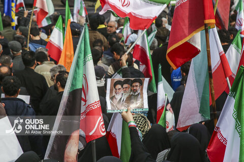 مراسم با شکوه اربعین امام شهید در مشهد مقدس