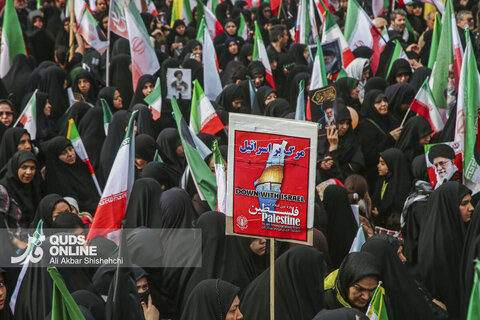 مراسم با شکوه اربعین امام شهید در مشهد مقدس