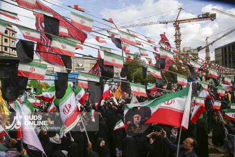 مراسم با شکوه اربعین امام شهید در مشهد مقدس