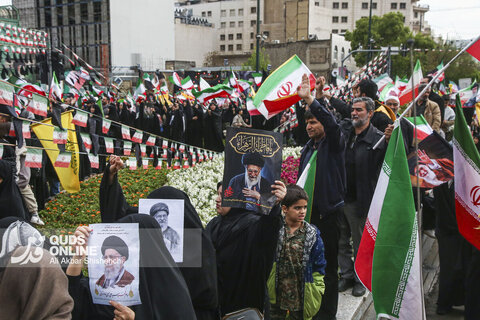 مراسم با شکوه اربعین امام شهید در مشهد مقدس