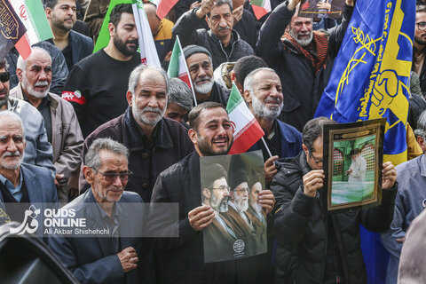 مراسم با شکوه اربعین امام شهید در مشهد مقدس