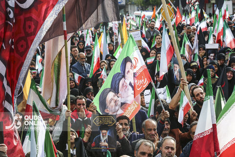 مراسم با شکوه اربعین امام شهید در مشهد مقدس