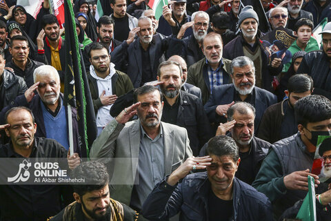 مراسم با شکوه اربعین امام شهید در مشهد مقدس