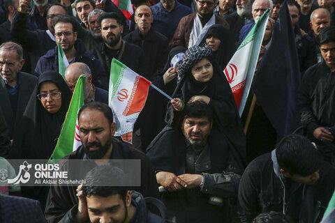 مراسم با شکوه اربعین امام شهید در مشهد مقدس