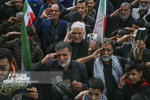 مراسم با شکوه اربعین امام شهید در مشهد مقدس