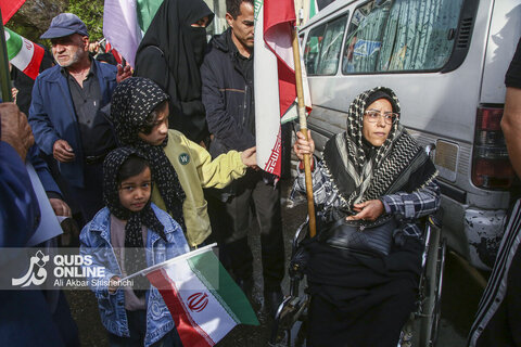 مراسم با شکوه اربعین امام شهید در مشهد مقدس