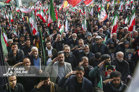 مراسم با شکوه اربعین امام شهید در مشهد مقدس