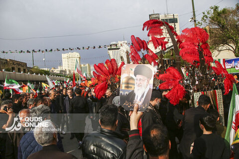 مراسم با شکوه اربعین امام شهید در مشهد مقدس