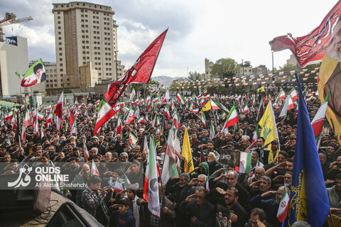 مراسم با شکوه اربعین امام شهید در مشهد مقدس