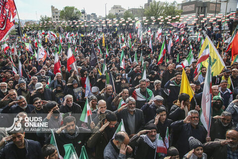 مراسم با شکوه اربعین امام شهید در مشهد مقدس