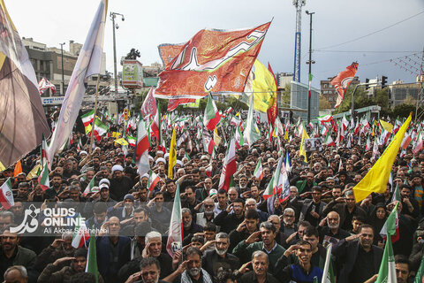 مراسم با شکوه اربعین امام شهید در مشهد مقدس