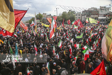 مراسم با شکوه اربعین امام شهید در مشهد مقدس