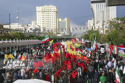 مراسم با شکوه اربعین امام شهید در مشهد مقدس