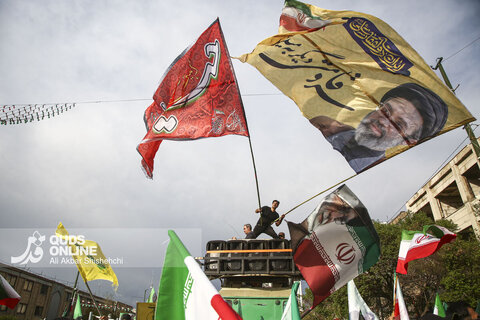 مراسم با شکوه اربعین امام شهید در مشهد مقدس