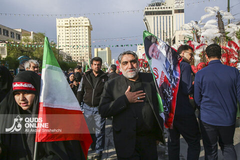 مراسم با شکوه اربعین امام شهید در مشهد مقدس
