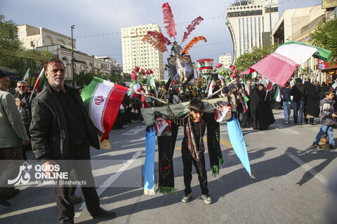 مراسم با شکوه اربعین امام شهید در مشهد مقدس