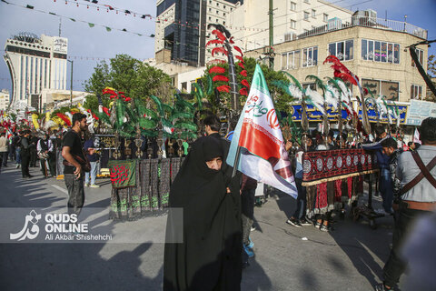 مراسم با شکوه اربعین امام شهید در مشهد مقدس