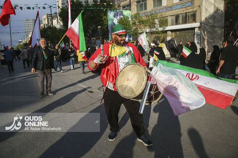مراسم با شکوه اربعین امام شهید در مشهد مقدس