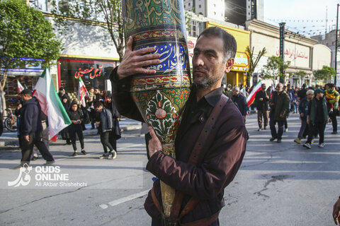 مراسم با شکوه اربعین امام شهید در مشهد مقدس