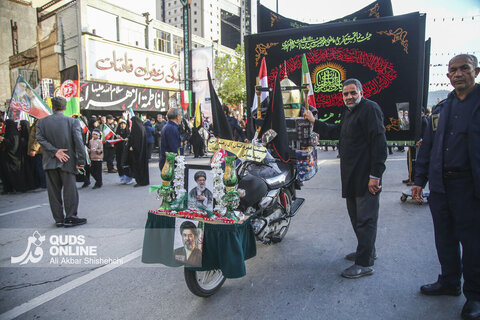 مراسم با شکوه اربعین امام شهید در مشهد مقدس