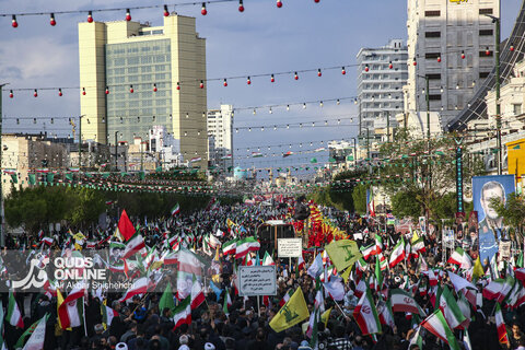 مراسم با شکوه اربعین امام شهید در مشهد مقدس
