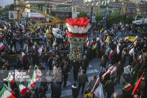 مراسم با شکوه اربعین امام شهید در مشهد مقدس