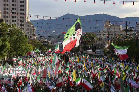 مراسم با شکوه اربعین امام شهید در مشهد مقدس