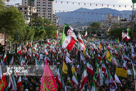 مراسم با شکوه اربعین امام شهید در مشهد مقدس