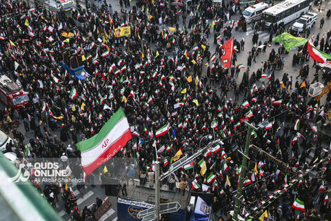مراسم با شکوه اربعین امام شهید در مشهد مقدس