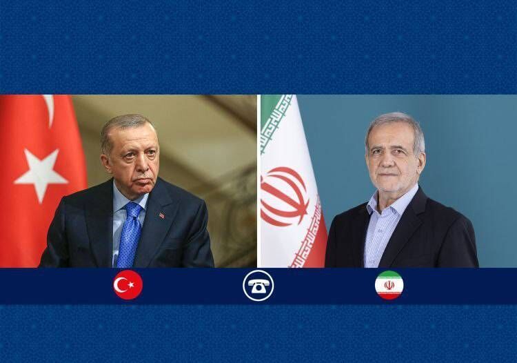 گفت وگوی روسای جمهور ترکیه و ایران