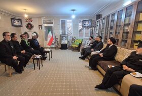 پایان سفر کاروان خدام رضوی با دیدار تولیت آستان معصومه(س)