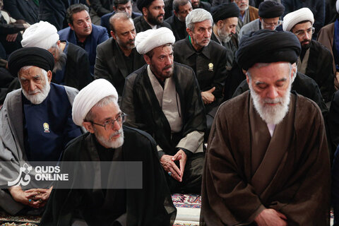 بزرگداشت چهلمین روز شهادت رهبر شهید انقلاب در حرم مطهر رضوی