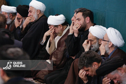 بزرگداشت چهلمین روز شهادت رهبر شهید انقلاب در حرم مطهر رضوی