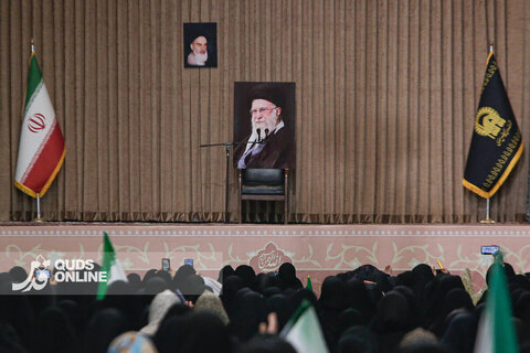 بزرگداشت چهلمین روز شهادت رهبر شهید انقلاب در حرم مطهر رضوی