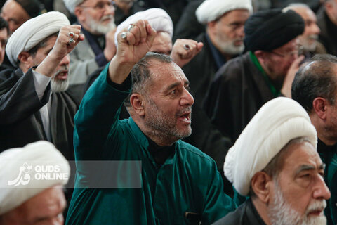 بزرگداشت چهلمین روز شهادت رهبر شهید انقلاب در حرم مطهر رضوی