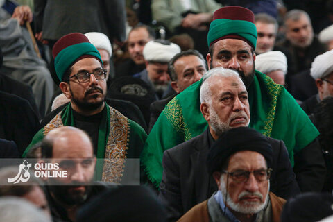 بزرگداشت چهلمین روز شهادت رهبر شهید انقلاب در حرم مطهر رضوی
