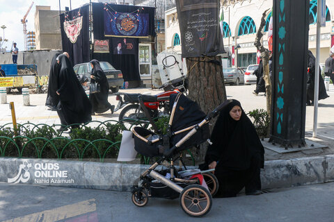 گزارش تصویری| برگزاری رژه سربازان کوچک عصر ظهور در مشهد