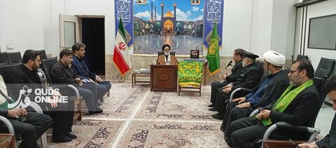 پایان سفر کاروان خدام رضوی با دیدار تولیت آستان معصومه(س)