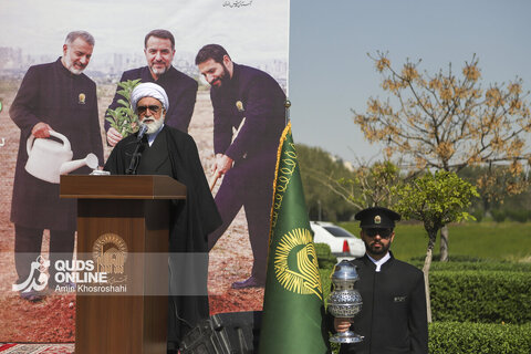 آغاز پویش ملی "نهال امید" - باغ خاتون مشهد