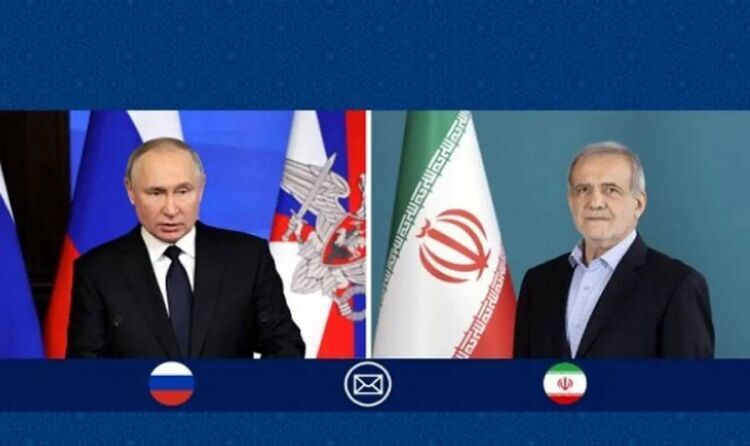 گفت‌وگوی تلفنی پزشکیان و پوتین درباره تحولات منطقه