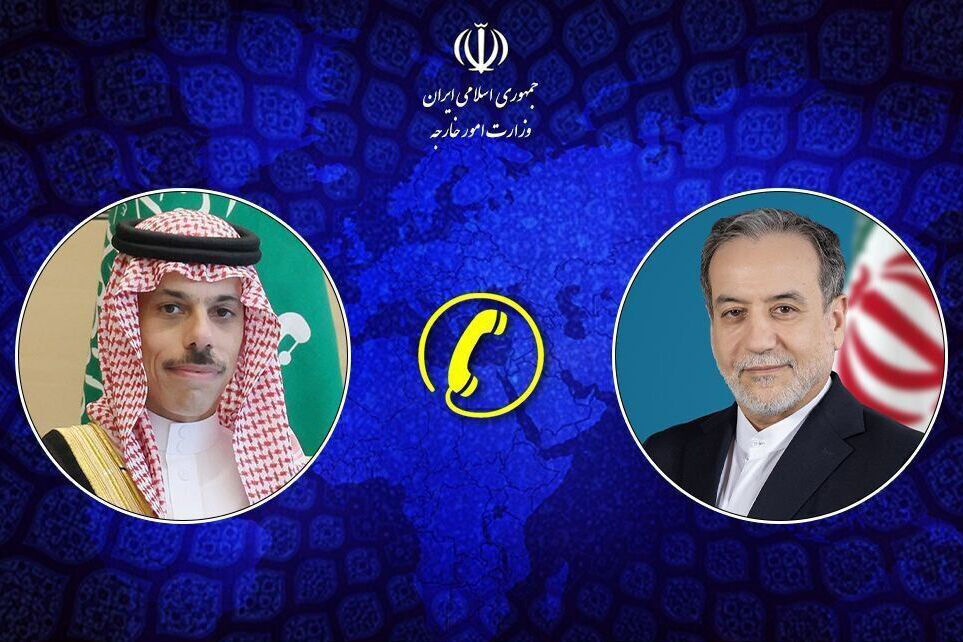 گفت‌وگو تلفنی وزرای امور خارجه ایران و عربستان پیرامون مذاکرات