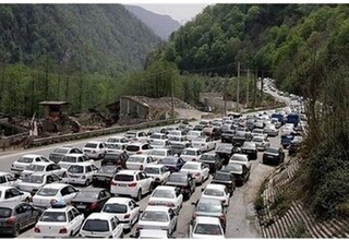 ترافیک پرحجم در جاده چالوس و آزادراه تهران ـ شمال/ محورهای شمالی بدون بارش و مداخلات جوی