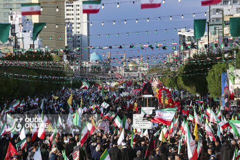 مراسم با شکوه اربعین امام شهید در مشهد مقدس