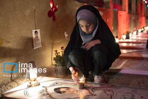 یاد دانش‌آموزان شهید میناب در حسینیه حیات طیبه